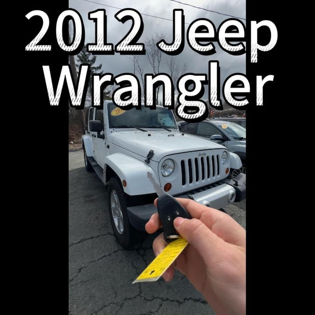 2012 Jeep Wrangler Unlimited Sahara in Cars & Trucks in Bedford