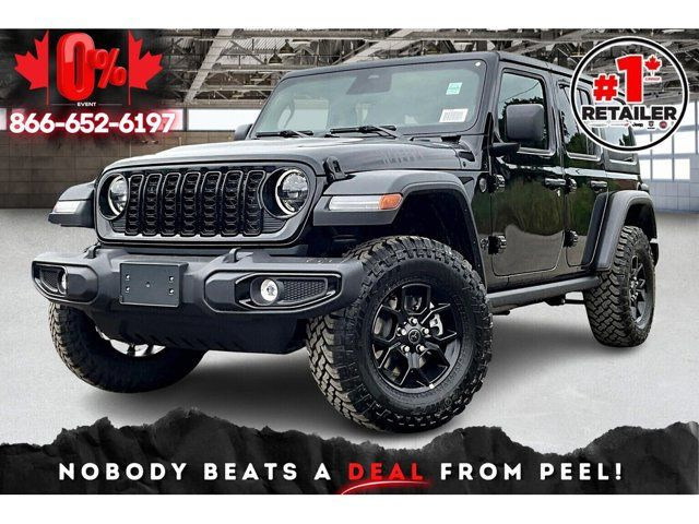2025 Jeep Wrangler Willys in Cars & Trucks in Mississauga / Peel Region