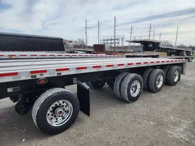 2025 Wilson 53' Quad Axle Combo Flatbeds IN STOCK NOW Please call for details. TRANSPORT TRAILER SAL...