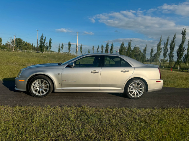 2006 Cadillac  STS-V SUPERCHARGED  4.4L V8, 469HP Only 24.000km in Cars & Trucks in Calgary - Image 2