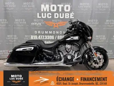 Indian Motorcycles Chieftain 2022 SEULEMENT 2 611 KM BALANCE DE GARANTIE INDIAN 31 MARS 2029 FREINS...