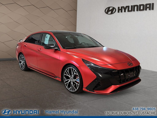2022 Hyundai Elantra N AUTOMATIQUE **JAMAIS ACCIDENTÉ** in Cars & Trucks in Laval / North Shore