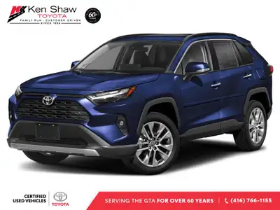 Blueprint 2024 Toyota RAV4 Limited AWD! Navigation / Leather / Sunroof / Power Front Seats / Push Bu...
