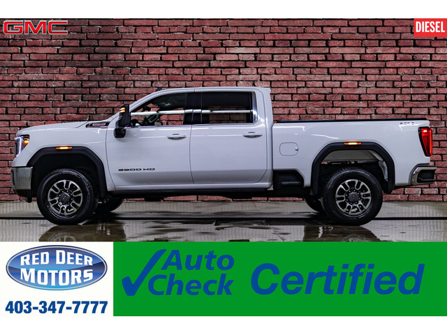 2023 GMC Sierra 3500HD 4x4 Crew Cab SLE Diesel BCam in Cars & Trucks in Red Deer