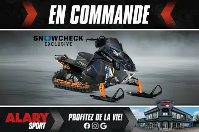 Cette MOTONEIGE POLARIS PATRIOT BOOST RMK PRO 155 LE 2.75 2026 EXCLUSIF SNOWCHECK est disponible DÈS...