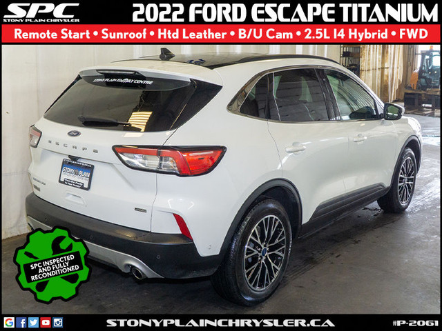 2022 Ford Escape Plug-in Titanium Plug-In Hybrid FWD for sale in Cars & Trucks in St. Albert - Image 3