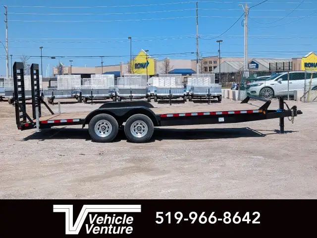 2025 CANADA TRAILER 7X20 CAR & EQUIPMENT TRAILER 10000 GVWR in Cargo & Utility Trailers in Oakville / Halton Region - Image 4