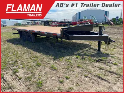 Located in Dawson Creek 2025 OASIS 20' HIGHBOY TRAILER (2) 7000lb Spring Axles ST235/80R16 10 Ply Ti...