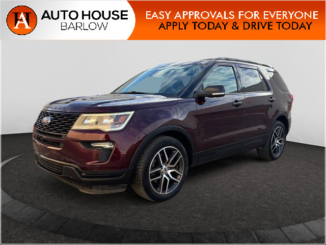 2018 Ford Explorer Sport | PANO ROOF | LEATHER HEATED SEATS in Cars & Trucks in Calgary