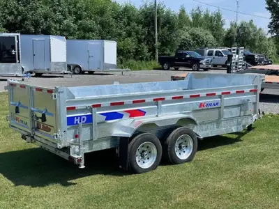 ## ????️ 2026 K-Trail 7'x16' 8-Ton HD Expert Dump Trailer GALVANIZED & BUILT TO LAST ### ???? Sale P...