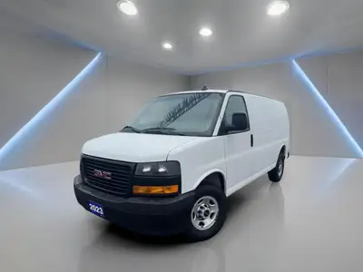 The 2023 GMC Savana Cargo Base, available at McAlpine Ford in Aurora, offers a robust and reliable d...