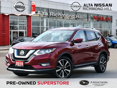  2019 Nissan Rogue SL AWD | LEATHER | NAVI | 360 CAM | PANOROOF 