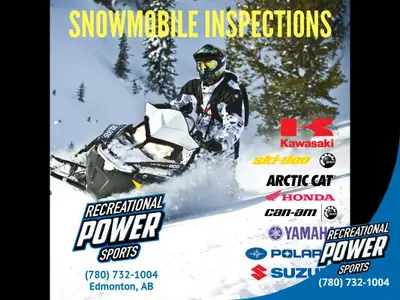 2024 Service Your SNOWMOBILE TODAY!
