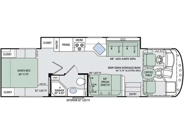 2019 Thor Motor Coach A.c.e 30.4 in RVs & Motorhomes in St. Albert - Image 3