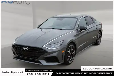2022 Hyundai Sonata N Line Hampton Gray 8-Speed Leduc Hyundai is Leduc's pre-owned Hyundai destinati...