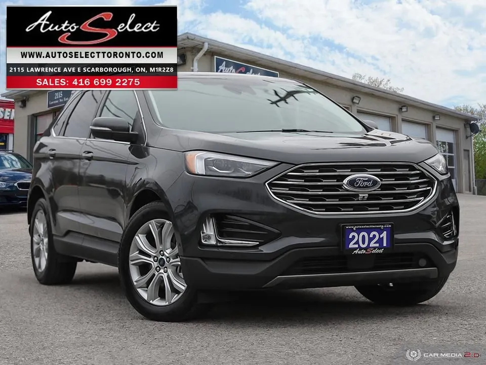 2021 Ford Edge Titanium AWD ONLY 83K! **LEATHER**PAN-SUNROOF*...
