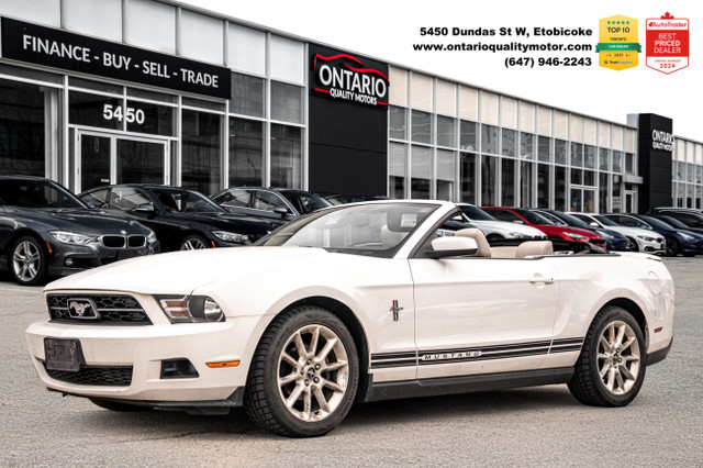 2010 Ford Mustang V6 CONVERTIBLE | LEATHER INT | CD PLAYER | in Cars & Trucks in Mississauga / Peel Region