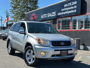 2004 Toyota RAV 4 Limited AWD Leather Sunroof FREE Service! FREE Warranty!!
