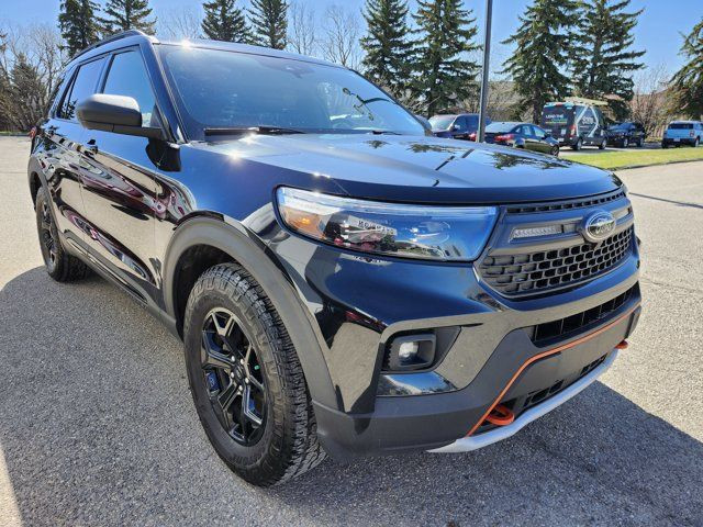 2022 Ford Explorer TIMBERLINE|HEATED FRONT SEATS|HEATED/LEATHER in Cars & Trucks in Calgary - Image 3