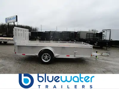 Canadian Mennonite Built Single Axle Aluminum Utility Trailer is $3,975.00 ! Ord: E1245-2916 - Ser:...