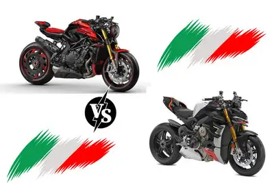 MV Agusta Rush 1000 vs. Ducati Streetfighter V4 SP2 ? Who Wins the Hyper-Naked Battle? MV Agusta Rus...