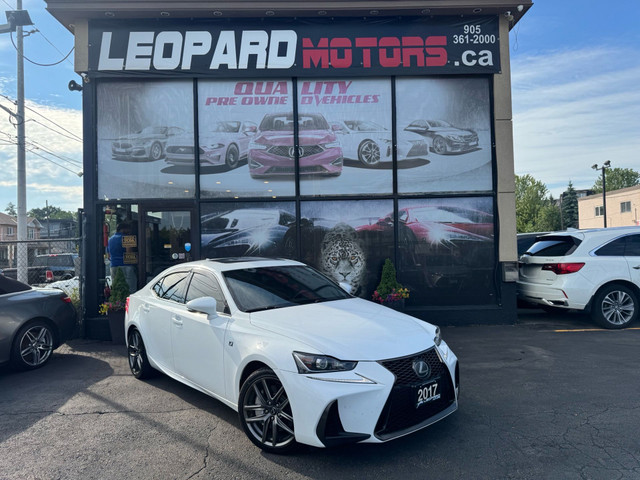2017 Lexus IS 300 F Sport, AWD, Navi, Sunroof, Camera, Leather,  in Cars & Trucks in Mississauga / Peel Region
