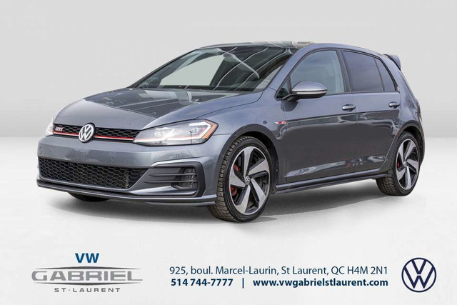 2019 Volkswagen GTI AUTOBAHN NAVIGATION SYSTEM, PANORAMIC SUNROO in Cars & Trucks in City of Montréal