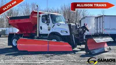 Heavy truck / Camion lourd - # STOCK: C-35952 2011 FREIGHTLINER M2106V DÉNEIGEUSE CAMION À NEIGE 201...