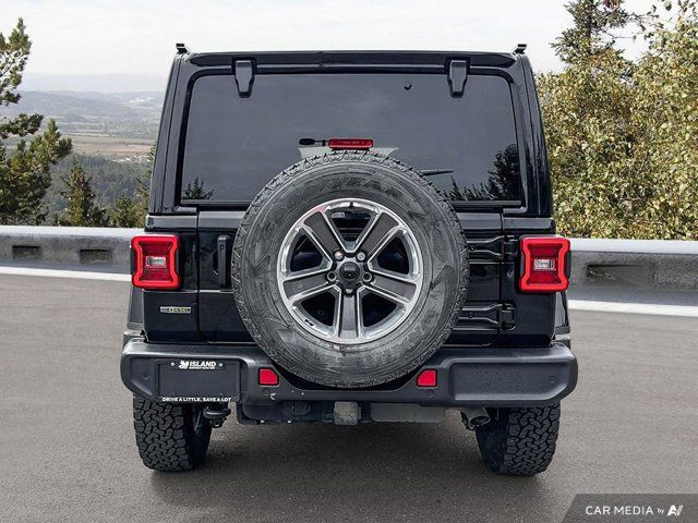 2021 Jeep Wrangler Unlimited Sahara | Diesel | Rhino Rack in Cars & Trucks in Cowichan Valley / Duncan - Image 4