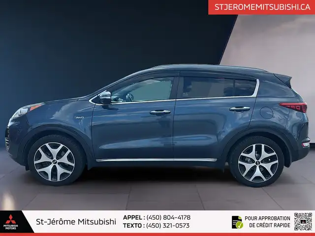 2017 Kia Sportage AWD  SX TURBO  APPLE CARPLAY  ANDROID AUTO in Cars & Trucks in Laurentides - Image 4