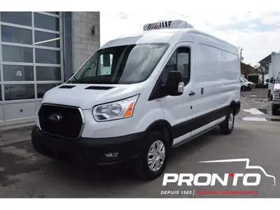  2021 Ford Transit Cargo Van ** Réfrigéré / Congel ** ISOLÉ Fini
