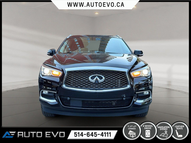 2018 Infiniti QX60 QX60 AWD * CUIR * TOIT * GPS * MAGS * CAMERA  in Cars & Trucks in City of Montréal - Image 2