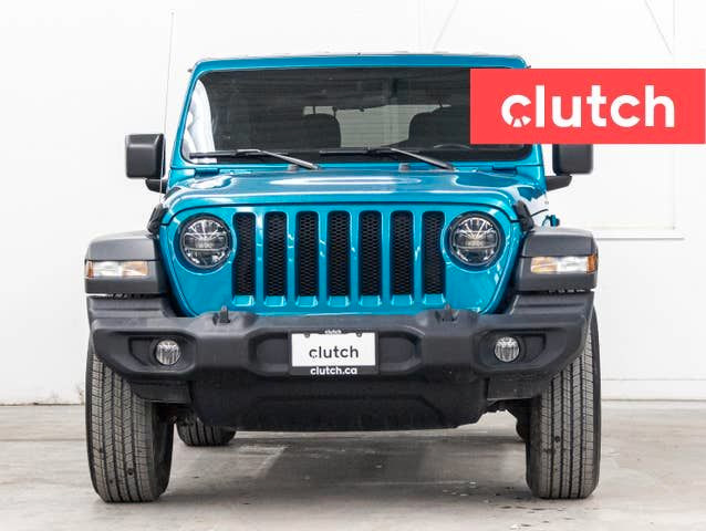 2020 Jeep Wrangler Sport S 4x4 w/ Uconnect 4, Apple CarPlay & An in Cars & Trucks in Bedford - Image 2