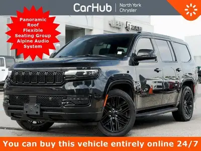 Travel in sophisticated style with this Jeep Wagoneer. It delivers a Twin Turbo Regular Unleaded I-6...