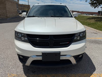2017 Dodge Journey Crossroad AWD 7 Passenger White On Black Leather Interior • 3.6L • V6 • 7 Passeng... (image 2)