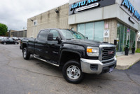 SAFETY INCLUDED FREE ACCIDENT Very Clean GMC Sierra 2500HD Duramax Crew 4x4 6.6L V8 Diesel with Auto... (image 7)