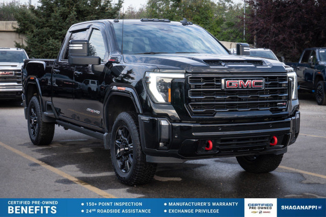 2024 GMC Sierra 3500HD AT4|| PREMIUM PACKAGE | CLEAN CARFAX in Cars & Trucks in Calgary