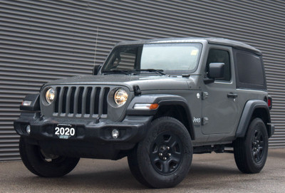 2020 Jeep Wrangler Sport One Owner, Hard To Find, Soft Top