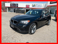 2014 BMW X1 28I X-DRIVE CARFAX VERIFIED, CLEAN TITLE 274,000KM AUTOMATIC TRANSMISSION BLACK EXTERIOR... (image 1)
