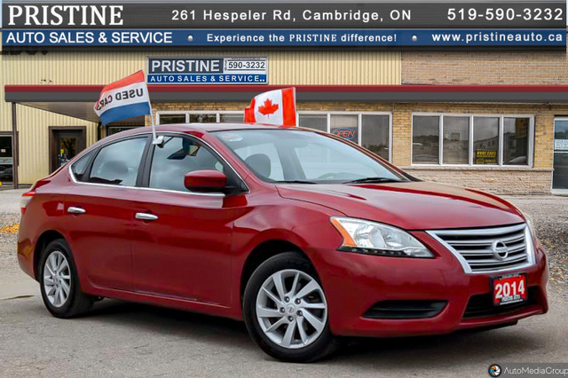2014 Nissan Sentra Navigation Only 110 km Bluetooth Reverse Came in Cars & Trucks in Cambridge