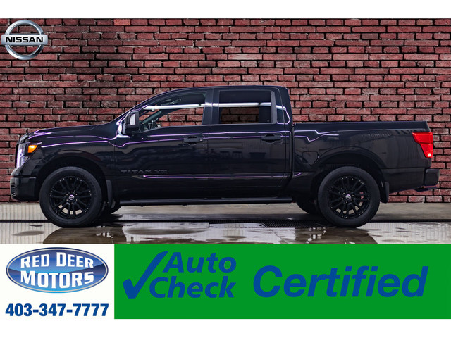 2018 Nissan Titan 4x4 Crew Cab SV Midnight Edition Nav BCam in Cars & Trucks in Grande Prairie