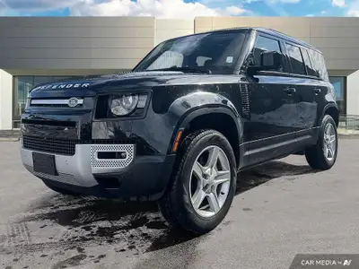 The 2023 Land Rover Defender 110 SE is a rugged yet refined SUV that blends modern luxury with unpar...