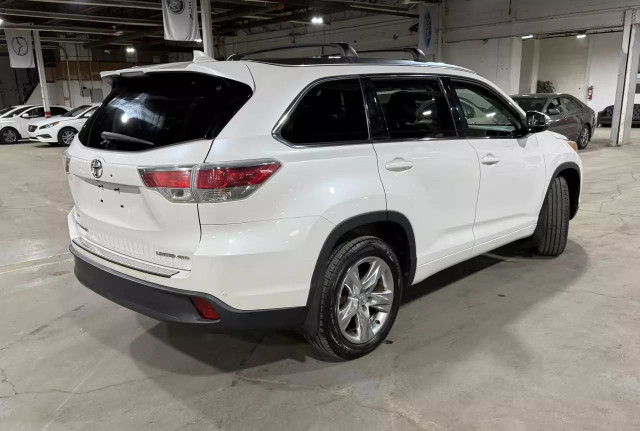 2015 TOYOTA Highlander Limited AWD/CUIR/TOIT/GPS/CAMERA/AUCUN AC in Cars & Trucks in City of Montréal - Image 3