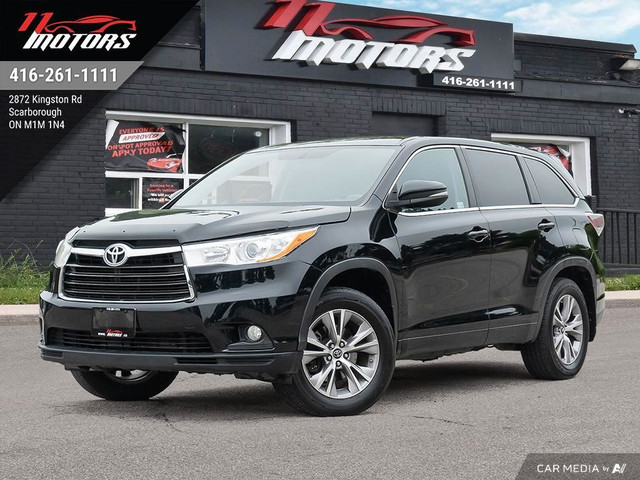 2016 Toyota Highlander AWD 4dr LE | LEATHER | 8 PASSENGER | CERT in Cars & Trucks in City of Toronto