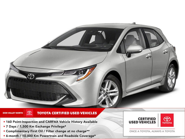 2021 Toyota Corolla Hatchback INCOMING | SE PKG | CERTIFIED |... in Cars & Trucks in City of Toronto