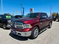  2017 Ram 1500 Laramie Crew Cab 4x4 ~Nav ~Cam ~Leather ~Moonroof