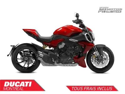 DUCATI DIAVEL V4 2023Musclé sportif exagéré et élégant à la fois capable de magnétiser l'attention d...