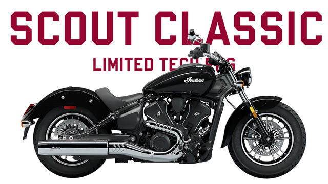 2025 Indian Motorcycle SCOUT CLASSIC LIMITED WITH TECH PKG in Street, Cruisers & Choppers in Delta/Surrey/Langley