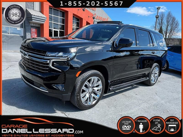 Chevrolet Tahoe LT SIGNATURE MAGS 22, 5.3L,7 PLACES CUIR TOIT DV in Cars & Trucks in St-Georges-de-Beauce - Image 3