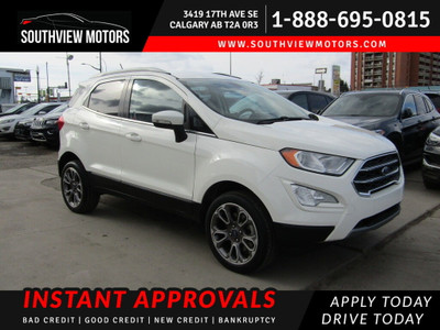  2020 Ford EcoSport TITANIUM 4WD B.S.A/NAV/B.CAM/S.ROOF/LOW KMS!